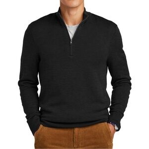 Brooks Brothers Merino Wool 1/4 Zip Sweater
